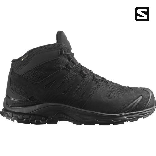 Black Salomon Xa Forces Mid Wide GTX EN Women's Tactical Boots | IE XS4950